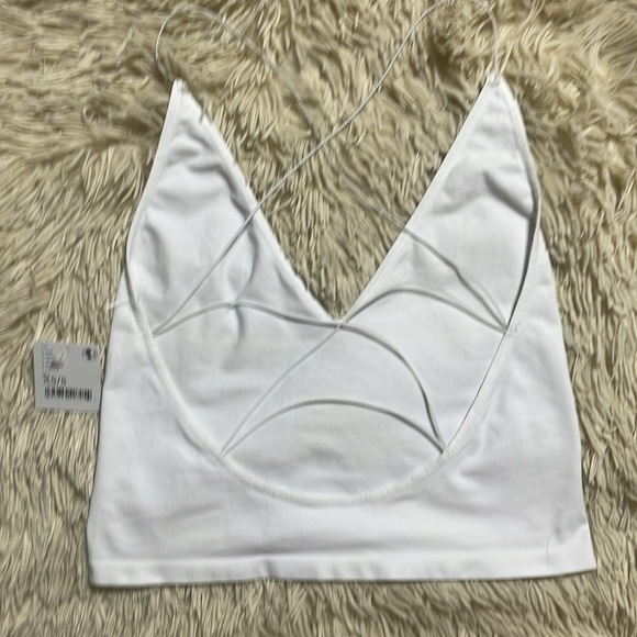 Free People Intimately White XS Crisscross Back - Picture 8 of 9